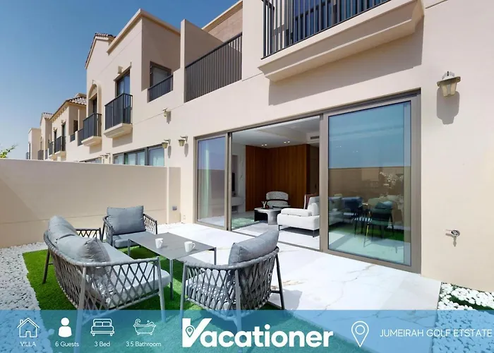 Jumeirah Golf Estate - Elegant Three Bed Villa